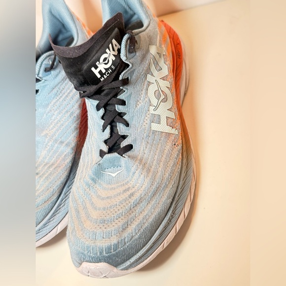 Hoka Mach 5 running shoes in the \